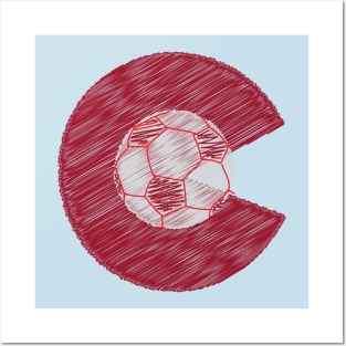 Colorado Soccer Posters and Art